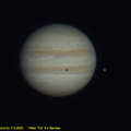 Jupiter und Vulkanmond Io am 140er TEC