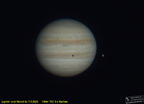 Jupiter und Vulkanmond Io am 140er TEC