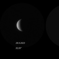 Venus und Merkur am TEC 140 Tagesaufnahme